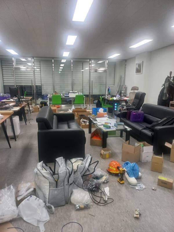 사무실 정리 전